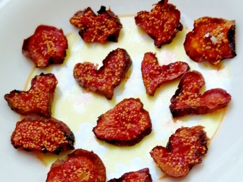 時短ドライいちじく♡レンジ&トースター♡ハート型も